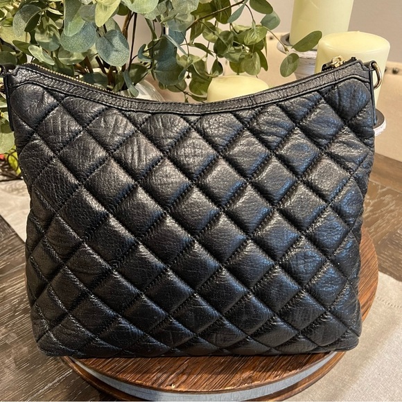 Kate Spade Maryanne Quilted Bag - Black Leather with Chain Details - Picture 9 of 11